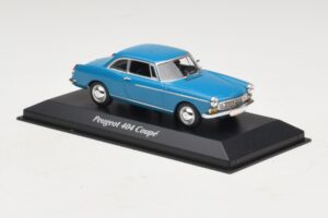 Peugeot 404 Coupe Blue Maxichamps 1:43 940112921 Diecast - image 3 of 5