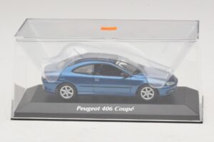 Peugeot 406 Coupe Blue Metallic Maxichamps 1:43 940112620 Diecast - image 4 of 5