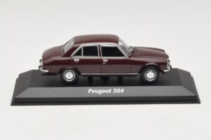 Peugeot 504 Dark Red Maxichamps 1:43 940112500 Diecast