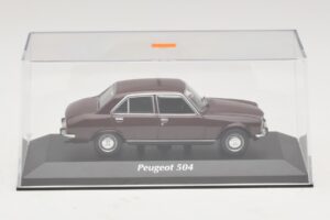 Peugeot 504 Dark Red Maxichamps 1:43 940112500 Diecast - image 4 of 5