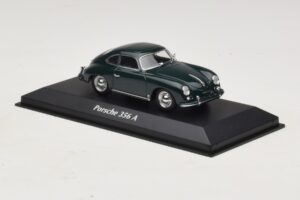 Porsche 356A Dark Green Maxichamps 1:43 940064220 Diecast - image 3 of 5