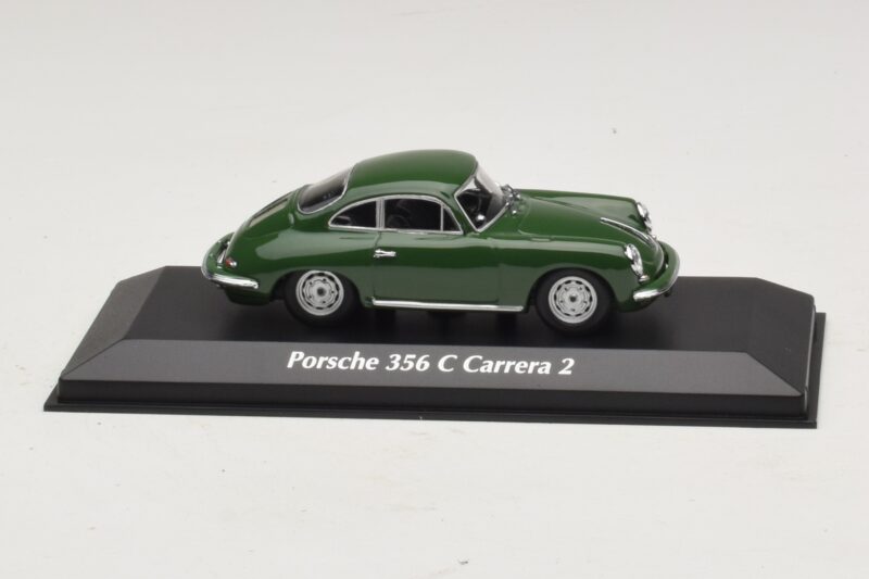 Porsche 356C Carrera 2 Dark Green Maxichamps 1:43 940062360 Diecast