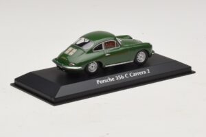 Porsche 356C Carrera 2 Dark Green Maxichamps 1:43 940062360 Diecast - image 2 of 5