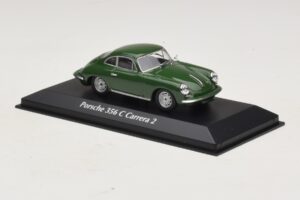 Porsche 356C Carrera 2 Dark Green Maxichamps 1:43 940062360 Diecast - image 3 of 5