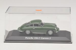 Porsche 356C Carrera 2 Dark Green Maxichamps 1:43 940062360 Diecast - image 4 of 5