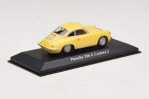 Porsche 356C Carrera 2 Yellow Maxichamps 1:43 940062361 Diecast - image 2 of 5