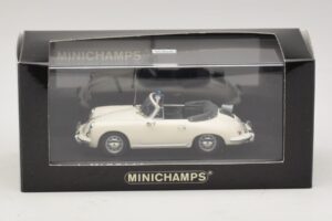 Porsche 356C Cabriolet Polizei Dusseldorf Minichamps 1:43 430062391 Diecast - image 5 of 5