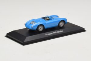 Porsche 550 Spyder Blue Maxichamps 1:43 940066031 Diecast - image 2 of 5