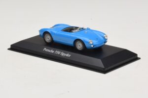 Porsche 550 Spyder Blue Maxichamps 1:43 940066031 Diecast - image 3 of 5
