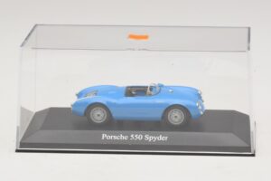 Porsche 550 Spyder Blue Maxichamps 1:43 940066031 Diecast - image 4 of 5