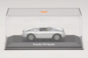 Porsche 550 Spyder Silver Maxichamps 1:43 940066030 Diecast - image 4 of 5