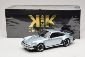 Porsche 911 930 Turbo 3.3 Silver KK-Scale 1:18 KKDC181444 Diecast - image 6 of 6