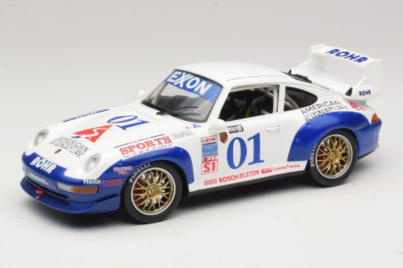Porsche 911 993 GT2 #01 H. Haywood 24 Hours of Daytona 1993 Anson 1:18 AW050600 Diecast
