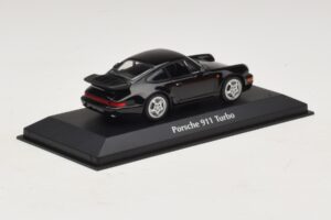 Porsche 911 964 Turbo Black Maxichamps 1:43 940069101 Diecast - image 2 of 5