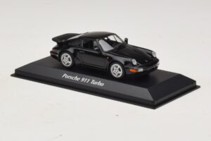 Porsche 911 964 Turbo Black Maxichamps 1:43 940069101 Diecast - image 3 of 5