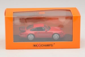Porsche 911 964 Turbo Red Maxichamps 1:43 940069102 Diecast - image 5 of 5