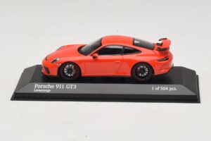 Porsche 911 991.1 GT3 Orange Minichamps 1:43 410066024 Diecast
