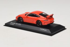 Porsche 911 991.1 GT3 Orange Minichamps 1:43 410066024 Diecast - image 3 of 5