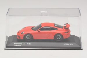 Porsche 911 991.1 GT3 Orange Minichamps 1:43 410066024 Diecast - image 4 of 5