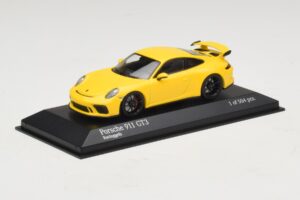 Porsche 911 991.1 GT3 Yellow Minichamps 1:43 410066020 Diecast - image 2 of 5