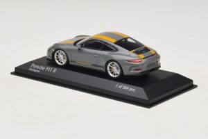 Porsche 911 991.1 R Grey Minichamps 1:43 410066232 Diecast - image 3 of 5