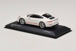 Porsche 911 991.1 R White Minichamps 1:43 410066221 Diecast - image 3 of 5