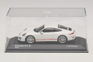 Porsche 911 991.1 R White Minichamps 1:43 410066221 Diecast - image 4 of 5