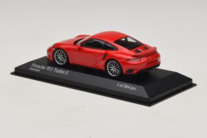Porsche 911 991.1 Turbo S Red Minichamps 1:43 410067170 Diecast - image 3 of 5