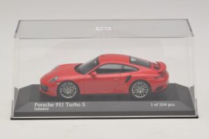 Porsche 911 991.1 Turbo S Red Minichamps 1:43 410067170 Diecast - image 4 of 5