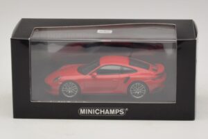 Porsche 911 991.1 Turbo S Red Minichamps 1:43 410067170 Diecast - image 5 of 5