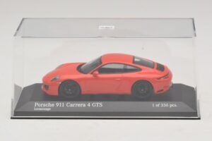 Porsche 911 991.2 Carrera 4 GTS Orange Minichamps 1:43 410067321 Diecast - image 4 of 5