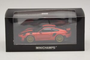 Porsche 911 991.2 GT2 RS Weissach Package Orange Minichamps 1:43 410067224 Diecast - image 5 of 5