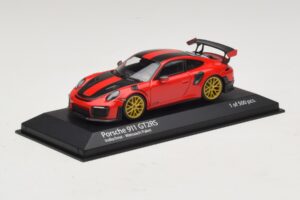 Porsche 911 991.2 GT2 RS Weissach Package Red Minichamps 1:43 410067221 Diecast - image 2 of 5