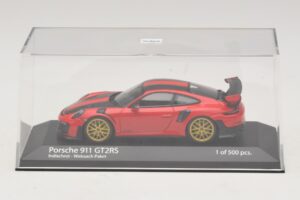 Porsche 911 991.2 GT2 RS Weissach Package Red Minichamps 1:43 410067221 Diecast - image 4 of 5