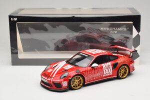 Porsche 911 991.2 GT3 RS GerSpeed Race Taxi Minichamps 1:18 155068227 Diecast - image 6 of 6