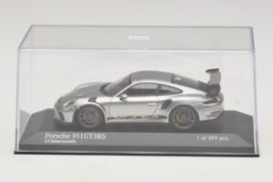 Porsche 911 991.2 GT3 RS Silver Minichamps 1:43 410067020 Diecast - image 4 of 5