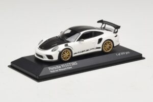 Porsche 911 991.2 GT3 RS White With Weissach Package Minichamps 1:43 410067022 Diecast - image 2 of 5