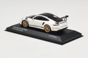 Porsche 911 991.2 GT3 RS White With Weissach Package Minichamps 1:43 410067022 Diecast - image 3 of 5