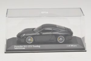 Porsche 911 991.2 GT3 Touring Black Metallic Minichamps 1:43 410067424 Diecast - image 4 of 5