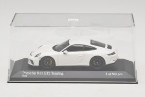 Porsche 911 991.2 GT3 Touring White Minichamps 1:43 410067420 Diecast - image 4 of 5