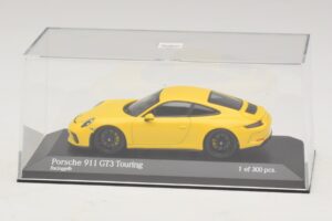 Porsche 911 991.2 GT3 Touring Yellow Minichamps 1:43 410067421 Diecast - image 4 of 5