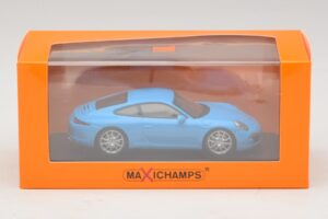Porsche 911 991 Carrera S Blue Maxichamps 1:43 940060220 Diecast - image 5 of 5