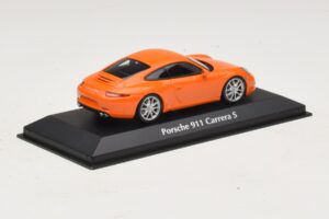 Porsche 911 991 Carrera S Orange Maxichamps 1:43 940060221 Diecast - image 2 of 5