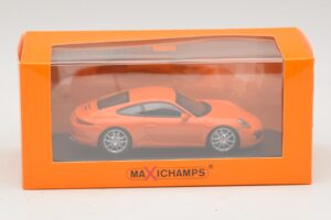 Porsche 911 991 Carrera S Orange Maxichamps 1:43 940060221 Diecast - image 5 of 5