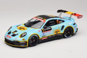 Porsche 911 992 Rally GT #1 C. Cherain / D. Withers Rallye de Wallonie 2025 IXO 1:18 18RMC254 Diecast