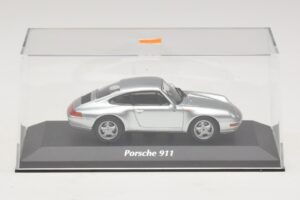 Porsche 911 993 Silver Maxichamps 1:43 940063001 Diecast - image 4 of 5