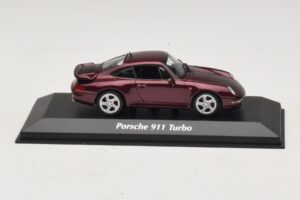Porsche 911 993 Turbo Red Metallic Maxichamps 1:43 940069200 Diecast