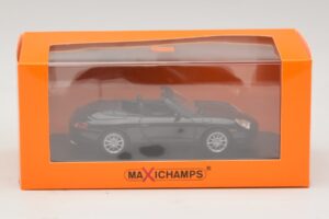 Porsche 911 996 Cabriolet Black Metallic Maxichamps 1:43 940061030 Diecast - image 5 of 5