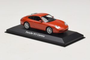 Porsche 911 996 Carrera Orange Metallic Maxichamps 1:43 940061021 Diecast - image 3 of 5