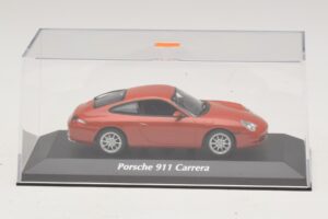 Porsche 911 996 Carrera Orange Metallic Maxichamps 1:43 940061021 Diecast - image 4 of 5